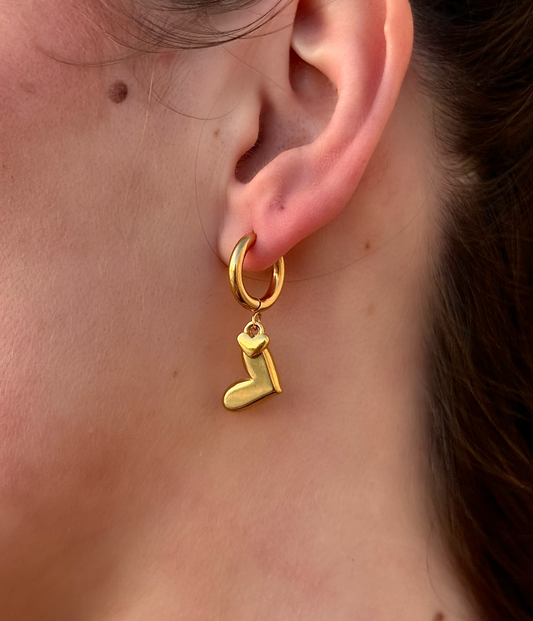 Boucles d'oreilles Amour